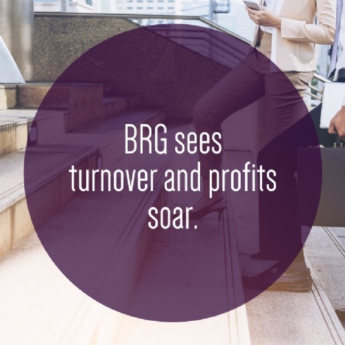 BRG sees turnover and profits soar