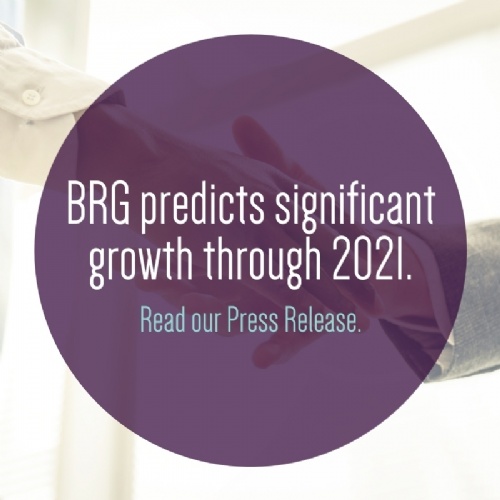 BRG predicts significant growth through 2021