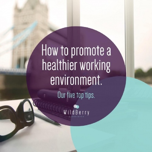 How to Promote a Healthier Working Environment