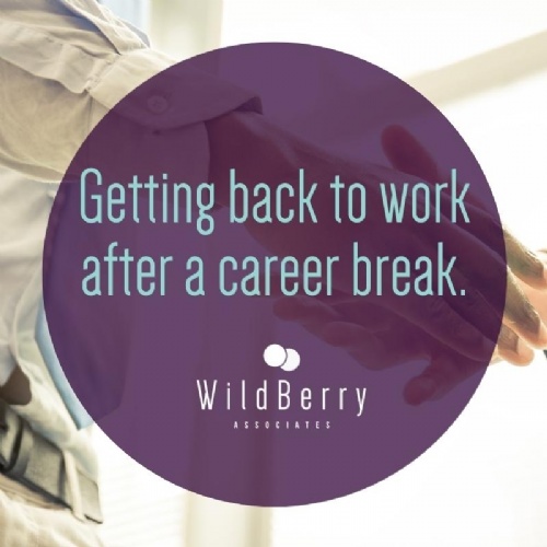 Getting back to work after a career break