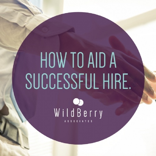 Read more... How to aid a successful hire.